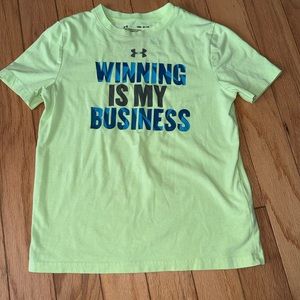Under armour boys tshirt small